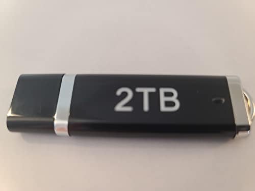 2TB כונן פלאש כונן פלאש מקל קפיצה קפיצה מהירות גבוהה 2000 ג'יגה -בייט אחסון HardRive נייד עבור MacBooks,