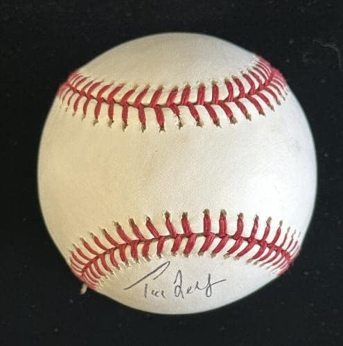 טד לילי ניו יורק יאנקיס שיקגו קאבס חתום על MLB Selig Baseball w/hologram - חתימות בייסבול