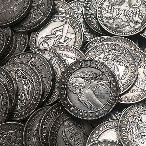 1881 אוסף מטבעות זיכרון מלחמת גולגולת מלחמה תלת מימד מזכר