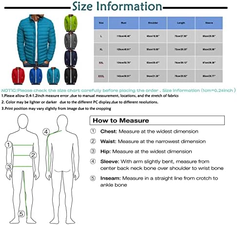 מעיל גברים, פלוס גודל מעילי שרוול ארוך בגודל מגמת חורף פעיל צוואר גבוה מיקוד מעילים מתאימים לצבע אחיד