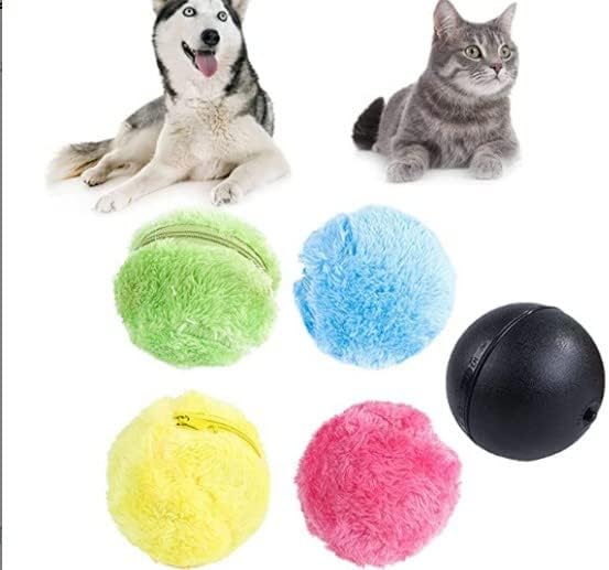 גאוקומז 1 סט פופפליי כדור, פעיל מתגלגל כדור לכלבים,פופפליי כדור אינטראקטיבי כדור,קסם כדור לכלבים