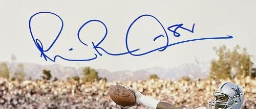 מייקל אירווין חתם על 16x20 דאלאס קאובויס חגיגה צילום JSA - תמונות NFL עם חתימה