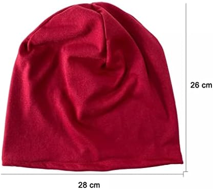 XDSDDS חורף קטיפה קטיפה מכסה השכבה הכפולה של קטיפה קטיפה+כובע שינה סאטן חום כובע שינה גדול מכסה שינה
