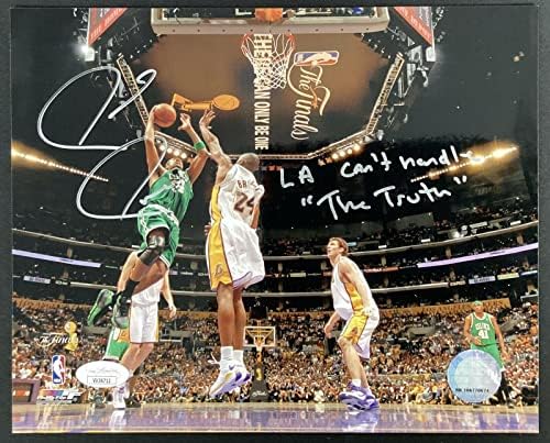 פול פירס חתום על תמונה 8x10 בוסטון סלטיקס חתימה כתובת האמת JSA - תמונות NBA עם חתימה