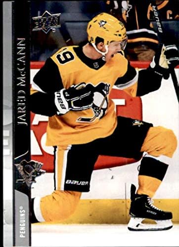 2020-21 הסיפון העליון 393 ג'ארד מקאן פיטסבורג פינגווינים NHL הוקי סדרה 2 כרטיס מסחר בסיס