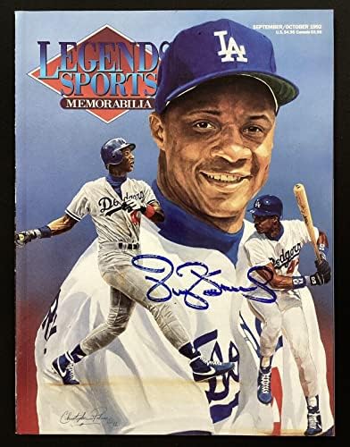Darryl Strawberry חתום אגדות מגזין ספורט ספטמבר 1992 בייסבול אוטומטי JSA - מגזיני MLB עם חתימה