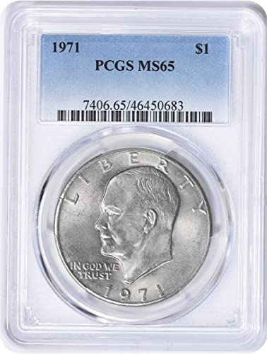 1971 P Eisenhower דולר PCGS MS65
