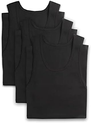 מפרץ הארבור מאת DXL חולצת טריקו אתלטית גדולה וגבוהה 3 חבילה, שחור, 2xl