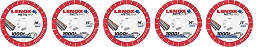כלי Lenox MetalMax מנותק גלגל, קצה יהלום, 14 אינץ 'x 1 אינץ'