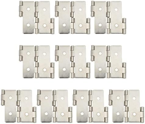 20 יחידות צירים דלת מתקפלת צעצוע ארון ארון XMM שער משחק דקורטיבי מעץ קטן ממ לארונות ציר רטרו ברזל ארון