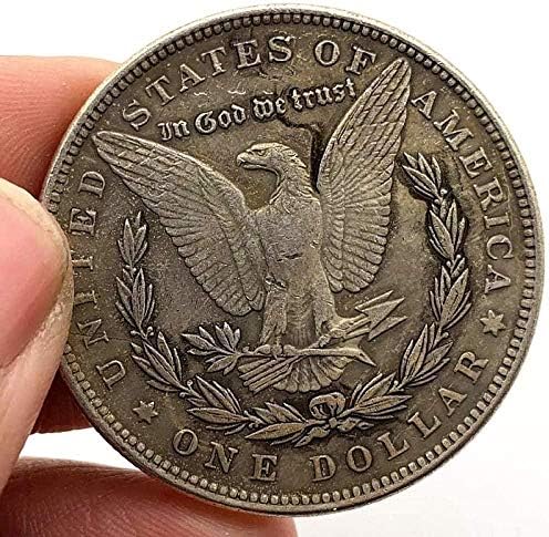 מטבע אתגר 1921 משוטט מטבעות דרקון ואריות נלחמים בנחושת עתיקה וכסף זיכרון מטבע קישוטי קישוטי קישוטי אוסף