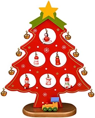 קישוטי כוכבים לעץ חג המולד מבטאים דקורטיביים לעיצוב הבית מלאכותי עץ חג המולד DIY מיני עץ חג המולד שולחן