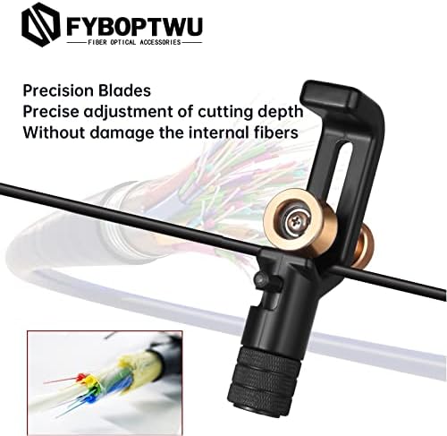 FYBOPTWU - FTTH שריון סיבים אופטיים חשפנית כבלים משוריינים חשפנית 8-28.6 ממ חשפנית חוט קואקסיאלית חשפנית